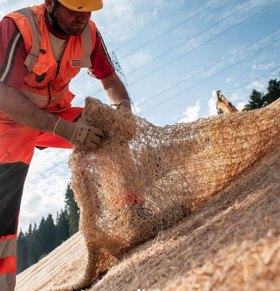 Steep Slope Erosion Control Mat