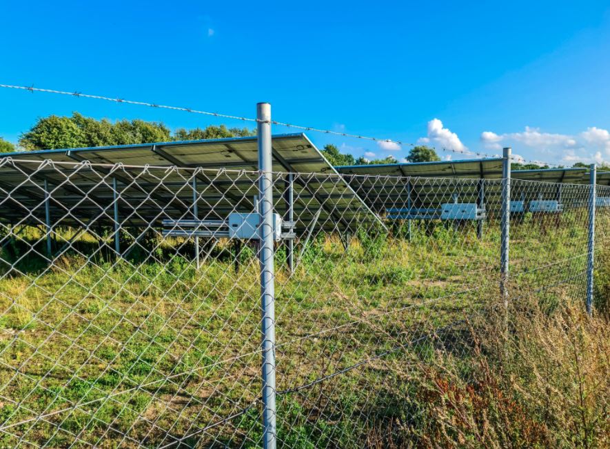 solar farm fence nj