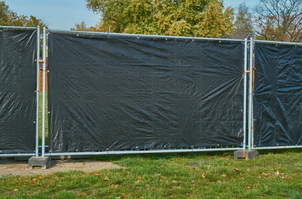 Temporary Chain Link Fencing For Construction Site Security
