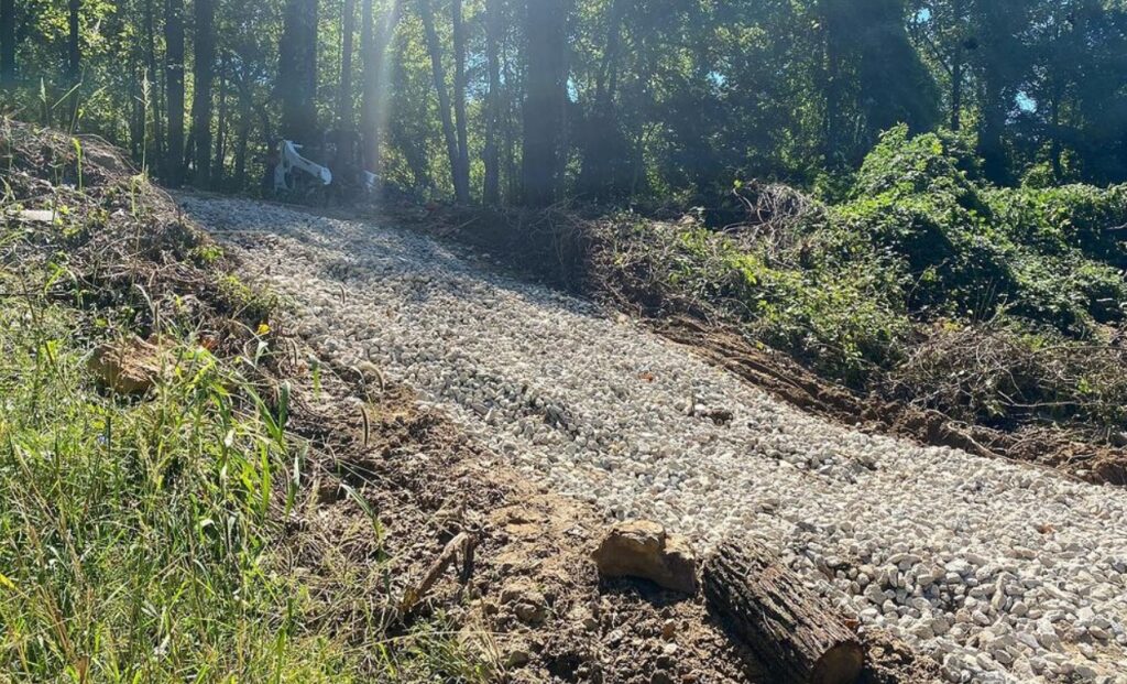 NJ Erosion Control With Stabilized Construction Access