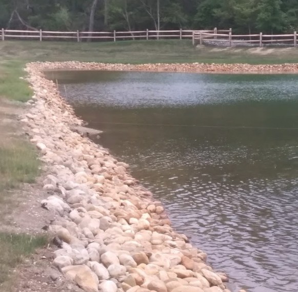 retention pond property new jersey