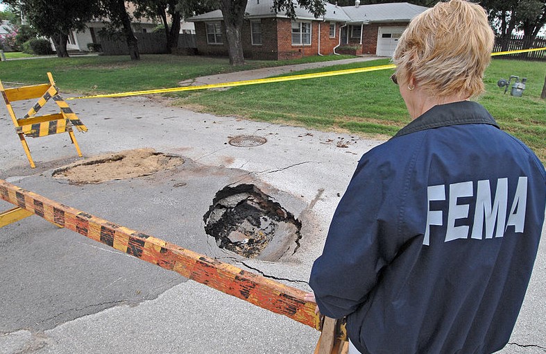 sink hole tropical storm new jersey