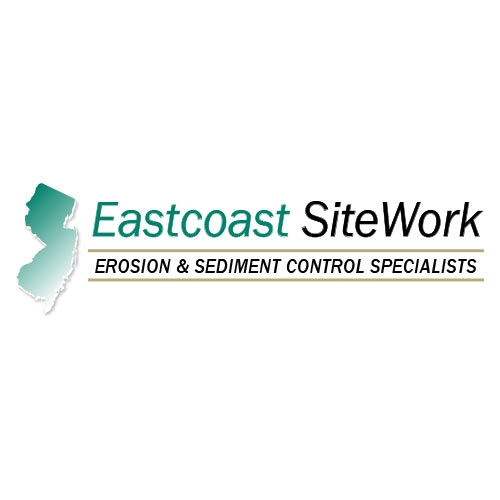logo for eastcoast site work the best erosion control company in monmouth county new jersey